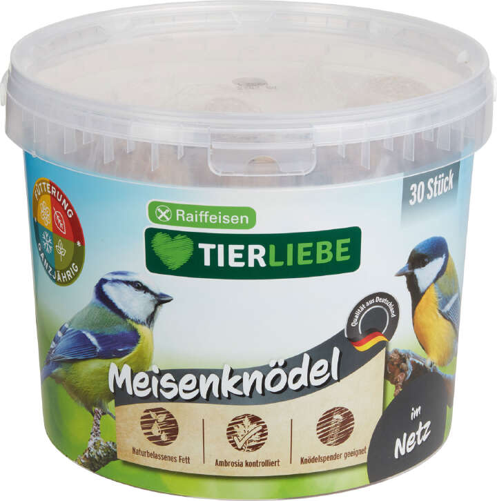 TIERLIEBE Meisenknoedel mitNetz 30St 9564348 4026921849623 V01 TIERLIEBE Meisenknoedel mitNetz 30St 9564348 4026921849623 V01